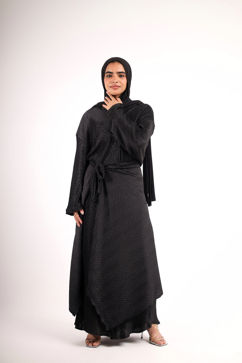 The Black Wrap Dress