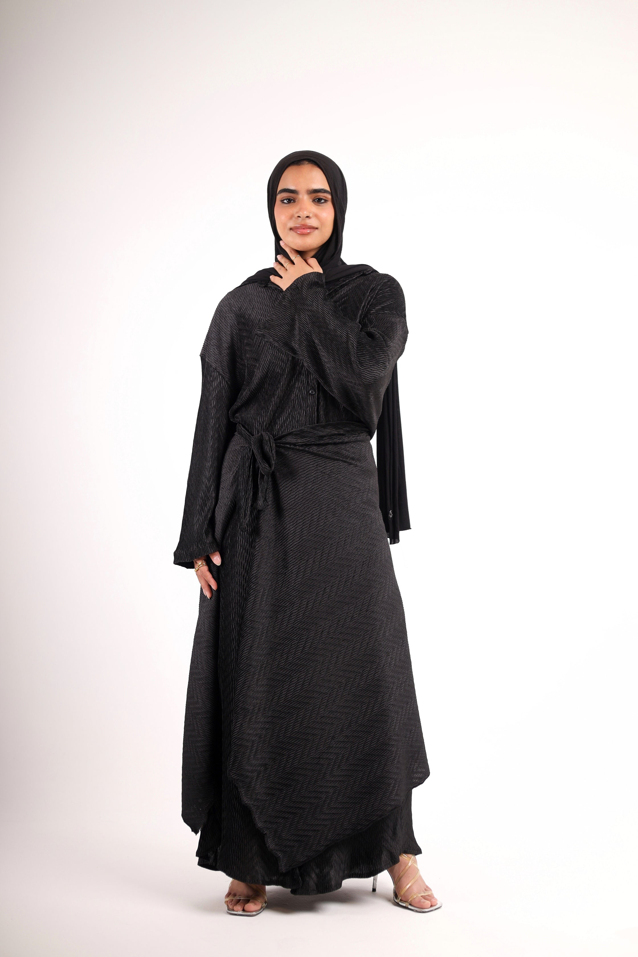 The Black Wrap Dress