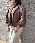 Everyday Suede Jacket - Brown
