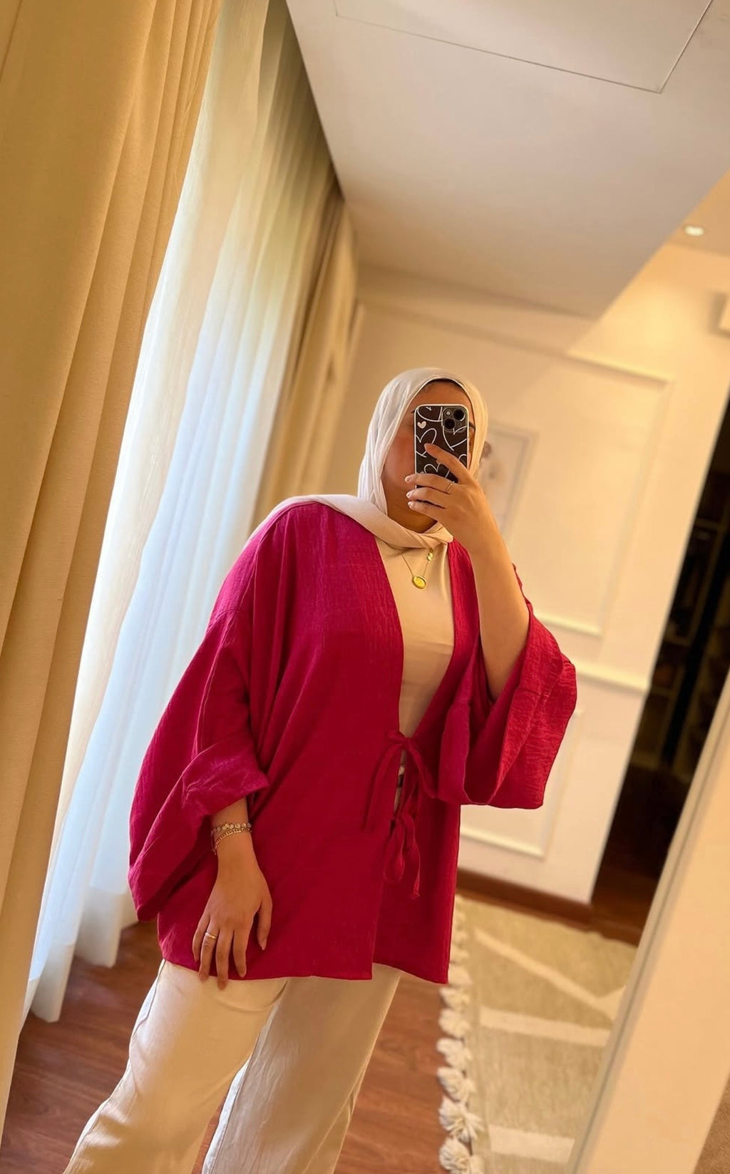 Fuchsia Breeze Blouse