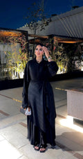 The Black Wrap Dress