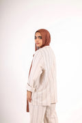 Soft Beige Linen Set