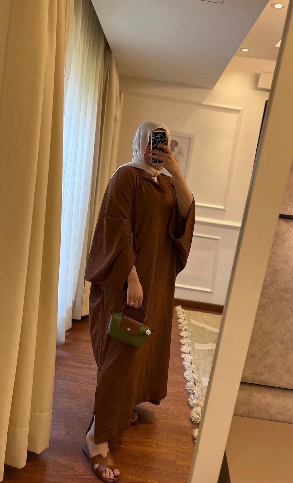 Mocha Elegance Dress