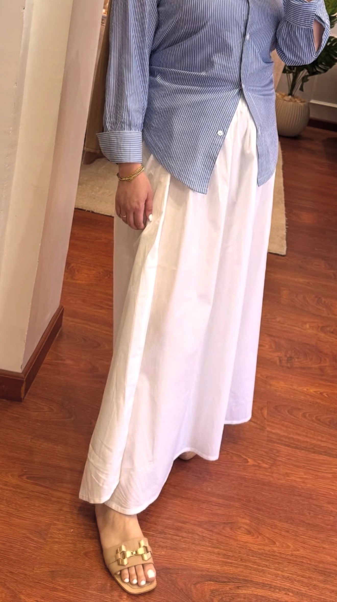 Flowy Skirt - White